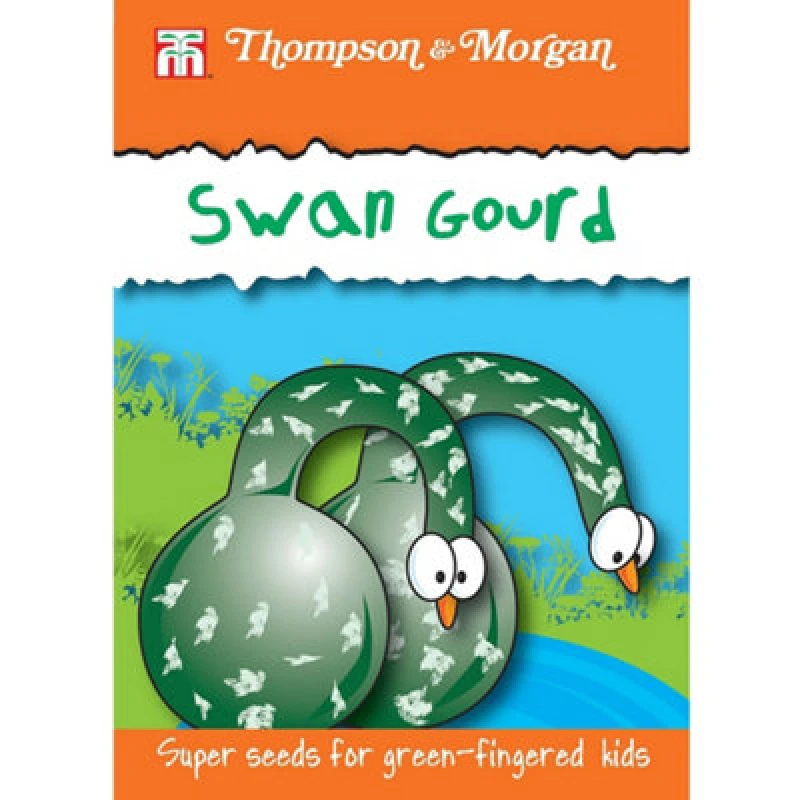 Image of Thompson & Morgan Swan Gourd - Rhs Kids 1 Seed Packet (5 Seeds)