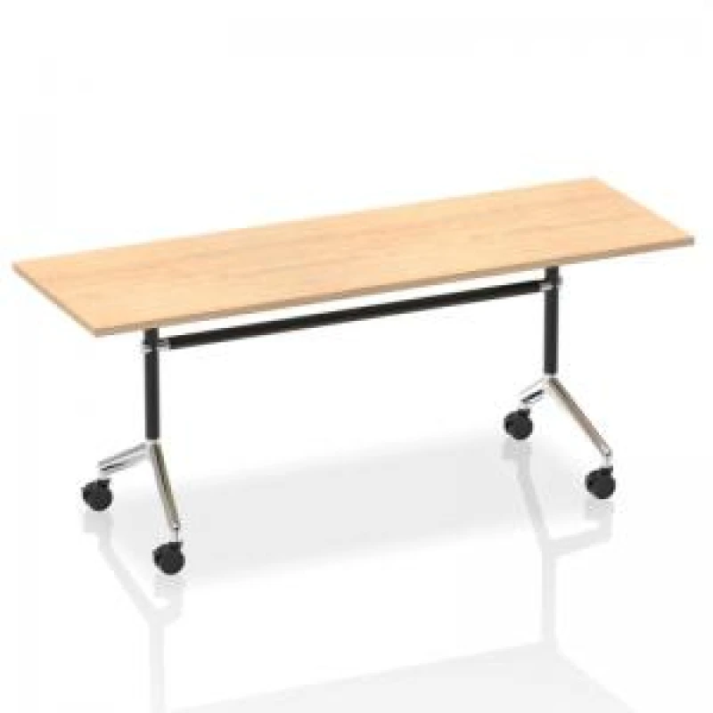 Image of Impulse Impulse 1800mm Flip Top Rectangular Table Maple Top IFTR1800MPE