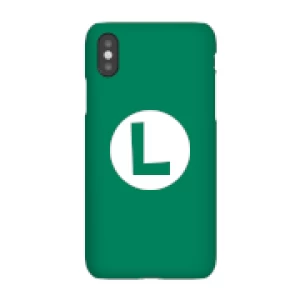 Image of Nintendo Super Mario Luigi Logo Phone Case - iPhone X - Snap Case - Matte
