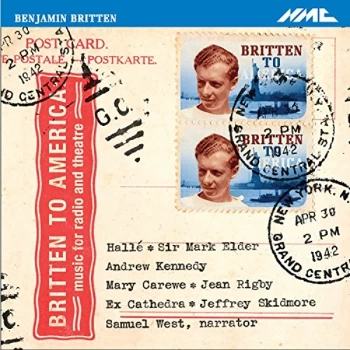 Image of Halle Orchestra - Benjamin Britten: Britten to America CD