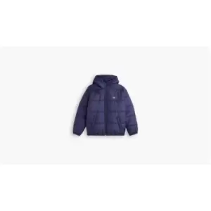 Image of Levis Telegraph Hood Shrt Jkt Caviar - Blue