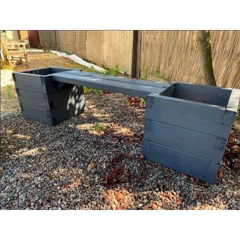 Image of Buttercup Farm Suffolk Double Planter Bench (Choice of Colours) - L180 x W40 x H40cm Multicolor Unisex