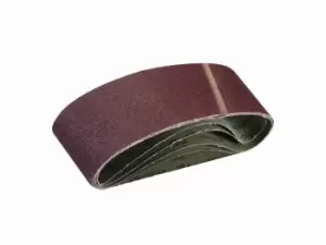 Image of Silverline 308931 Sanding Belts 75 x 533mm 5pk 60 Grit