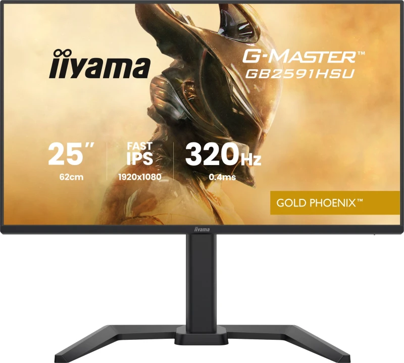 Image of iiyama iiyama G-MASTER 24.5" FHD 320Hz Gaming Monitor (GB2591HSU-B1) GB2591HSU-B1