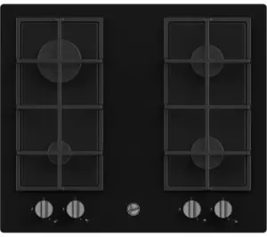 Image of HOOVER HVG6K3B Gas Hob - Black