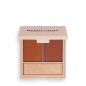 Image of Makeup Revolution Face Powder Contour Compact Fair