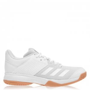 Image of adidas Ligra 6 Womens Volleyball Shoes - White/Black