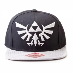 Image of Nintendo Legend of Zelda Twilight Princess Embroidered Royal Crest Logo Snapback Baseball Cap