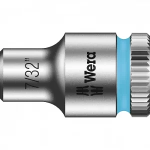 Image of Wera 8790 HMA Zyklop 1/4" Drive Hexagon Socket Imperial 1/4" 7/32"