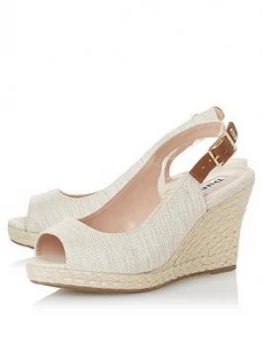 Image of Dune London Kicks2 Wide Fit Wedge Sandal