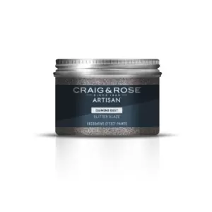 Image of Craig & Rose Artisan Glitter Glaze Paint - Diamond Dust - 300ml