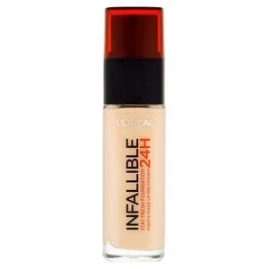 Image of LOreal Paris 24H Infallible Foundation 200 Golden Sand 30ml Nude