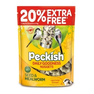 Image of Robert Dyas Peckish Daily Goodness Suet Nuggets Bird Food - 1KG