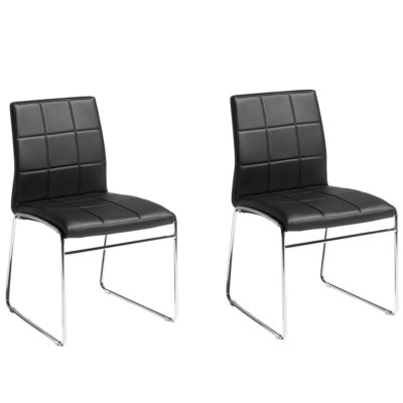Image of Beliani Conference Chair Kiron Faux Leather Black