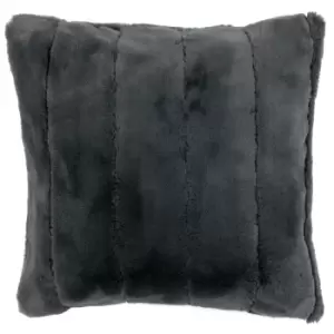 Image of Riva Home Empress Cushion Cover (55 x 55cm) (Charcoal)