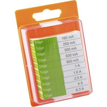 Image of ESKA 12208 Micro fuse set (Ø x L) 5mm x 20 mm Time delay -T- Content 100 pc(s)