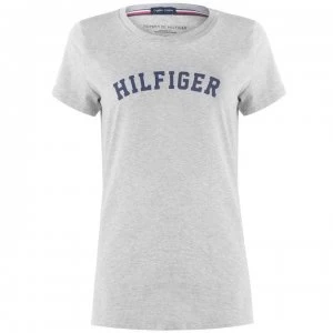 Image of Tommy Bodywear Print T Shirt - Grey Heather