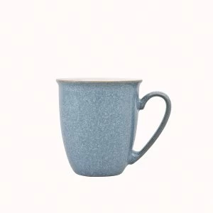 Image of Denby Elements Blue Coffee Beaker Mug