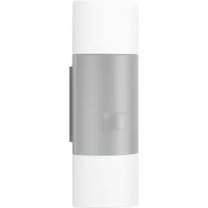 Image of Steinel Sensor-switched LED L 910 Outdoor Light Silver 9.8W 796lm in White Aluminium