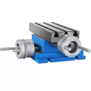 Image of VEVOR Milling Machine Cross Slide Worktable 4''x7.3'' 2 Axis Compound Precision