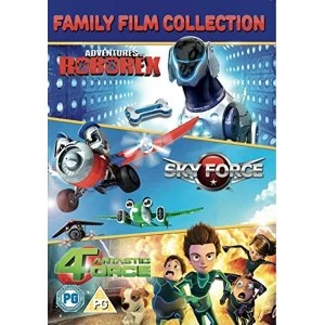 Image of Family Film Collection: Adventure Of Roborex Sky Force Fantastic 4orce DVD