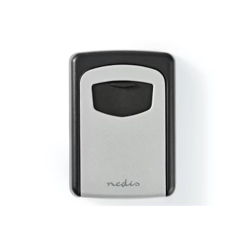 Image of Nedis Key Safe with Combination Code Lock Inner Dimensions 30x65x90mm - Silver