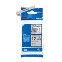 Image of Brother TZe-R931 Original Black on Silver Ribbon Tape Cassette 12mm x 4m