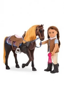 Image of Our Generation Thoroughbred Poseable Horse