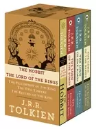 Image of j r r tolkien 4 book boxed set the hobbit and the lord of the rings