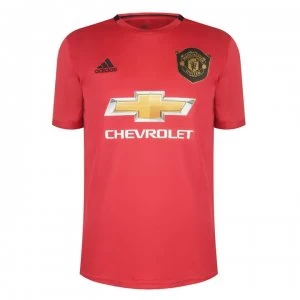 Image of adidas Manchester United Home Shirt 2019 2020 - Red
