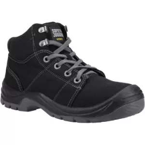 Image of Safety Jogger Mens Desert Safety Boots (8 UK) (Black/Dark Grey)