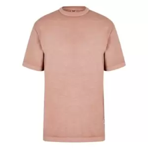 Image of Reebok Natural Dye T Shirt Mens - Pink