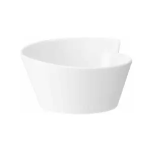 Image of Villeroy & Boch, NewWave, Bowl, 600 ml, Premium Porcelain, White, Dishwasher Safe, Microwave Safe
