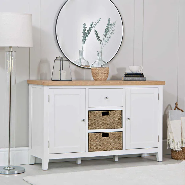 Image of K Living Lina Large Sideboard White