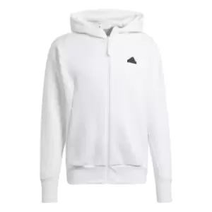 Image of adidas Z.N.E. Full Zip Hoodie Mens - White