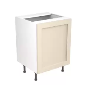 Image of KitchenKIT Shaker 60cm Base Sink Unit - Matt Cashmere