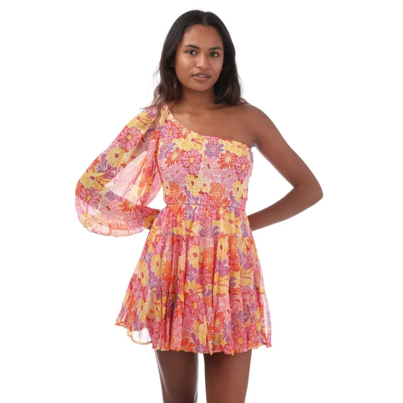 Image of Sundress Joanna Short Dress - Pink Pink 6