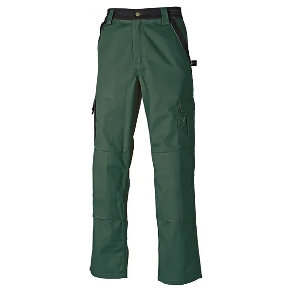 Image of Dickies Mens Industry 300 Two Tone Work Trousers IN30030GNB58 Colour: Green / Black