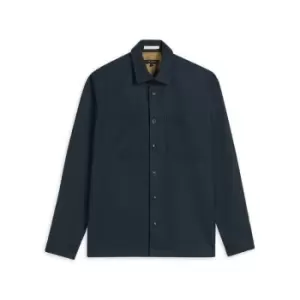 Image of Ted Baker Lessons Twill Shirt - Blue