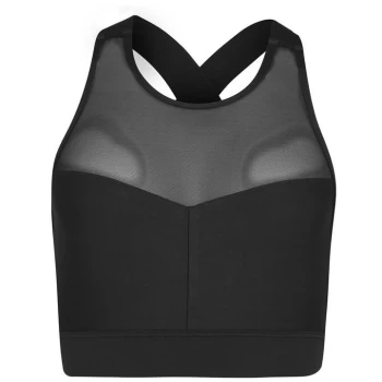 Image of Biba Active Mesh Bra - Black