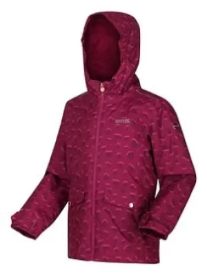 Image of Boys, Regatta Kids Bixby Waterproof Jacket, Raspberry, Size 13 Years