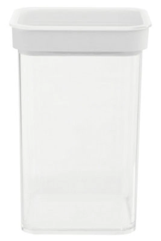 Image of Premier Housewares Practical 1000Ml Stackable Storage Container, Versatile Food Organizer, Durable Kitchen Storage Container Clear