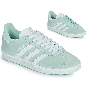 Image of adidas GAZELLE W womens Shoes Trainers in Blue