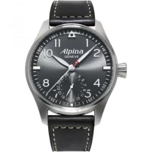Image of Mens Alpina Startimer Pilot Manufacture Automatic Watch