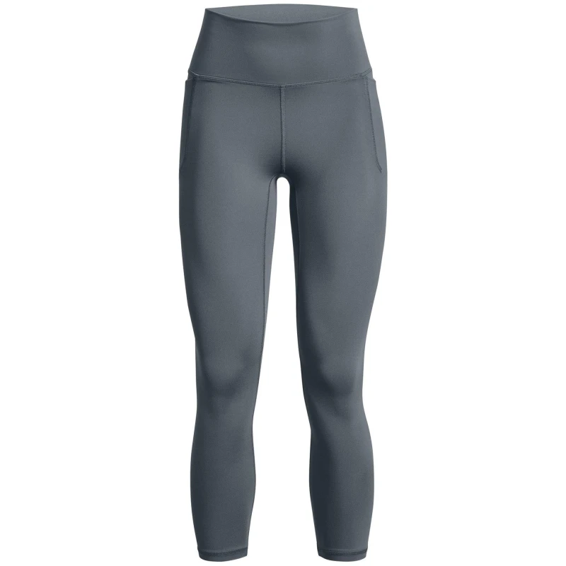 Image of Under Armour Meridian Pintuck Ankle Leggings Womens - Grey Grey 8