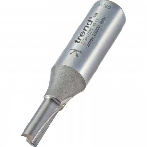 Image of Trend Professional Two Flute Straight Router Cutter 6mm 16mm 1/2"