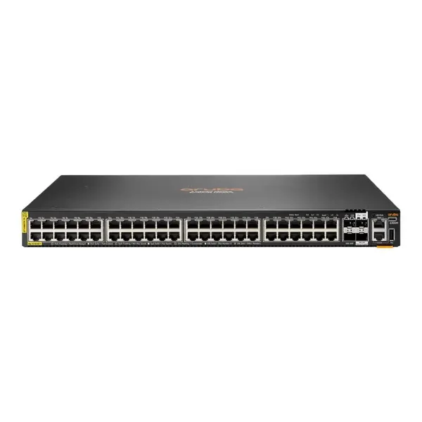 Image of HP Enterprise Aruba 6200M 48-Port 48G Class4 PoE 4SFP+ L3 Rack Mountable Managed Network Switch R8Q70A