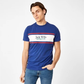 Image of Jack Wills Alderson T-Shirt - Blue