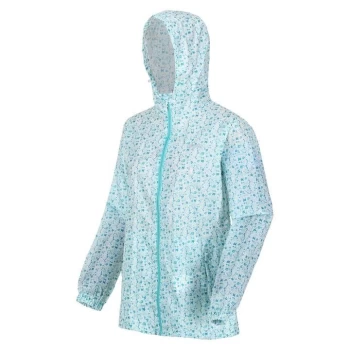 Image of Regatta Womens Printed Pack It III Waterproof Jacket - OceanWvDitsy