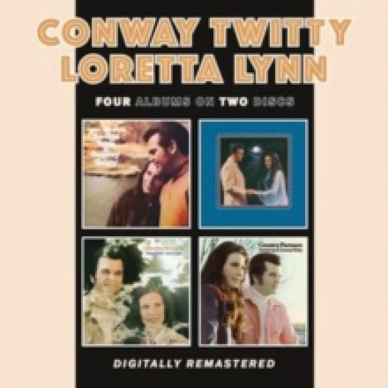 Image of Conway Twitty & Loretta Lynn - We Only Make Believe/Lead Me On/Louisiana Woman-Mississippi... [CD / Album] Music CDs - Music CD